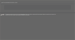 Desktop Screenshot of perl-ecoledesroches.com