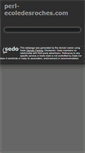 Mobile Screenshot of perl-ecoledesroches.com